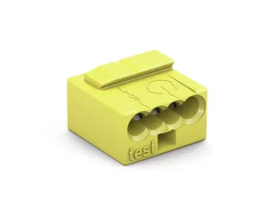 Barrette à bornes Wago 2273-205 Compact 2,5 mm² 5 conducteurs jaune