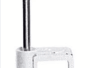 100 x Legrand Hechtklem Fixfor platte kabel 2 x 1,5mm² -wit- spijker 25mm Nagelklemmen