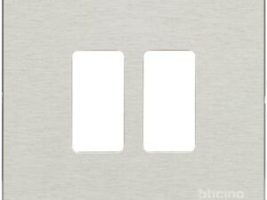 Bticino Afdekplaat Magic 2 modules voor ref. 500S/2 en ref. 500S/2V Oxydal