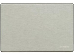 Bticino Blindplaat Magic 1, 2 of 3 modules Aluminium