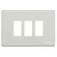 Bticino Afdekplaat Magic 3 modules voor modulehouder ref. 503R Oxydal