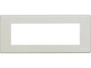 Bticino Afdekplaat Magic 6 modules voor ref. 506LSA Aluminium