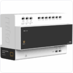 Niko DIN-rail controller voor videobuitenpost, 2-draads, met geïntegreerde voeding Niko Home Control kastmodules