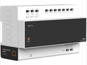 Niko DIN-rail controller voor videobuitenpost, 2-draads, met geïntegreerde voeding Niko Home Control kastmodules