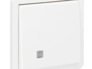 Niko Hydro Wit Drukknop 10A 250VAC NO/NC lens exclusief opbouwdoos IP55 701-30000 RAL 9010 Niko Hydro Wit schakelaars