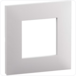 Legrand Valena Next afdekplaat 1 mechanisme wit chroom Valena Next Wit Chroom