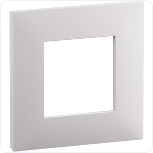 Legrand Valena Next afdekplaat 1 mechanisme wit chroom Valena Next Wit Chroom