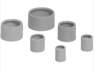 100 x Ingang PVC 16mm donkergrijs RAL 7037 Buizen en toebehoren 16mm