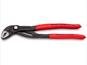 Knipex Tang Waterpomptang Cobra gepolijste Kop kunststof Handgreep L 250 mm Waterpomptang