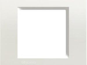 Bticino LivingLight Rechthoekige afdekplaat 2 modules wit
