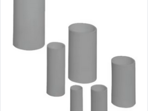 100 x Mof pvc 16mm donkergrijs RAL 7037 Buizen en toebehoren 16mm