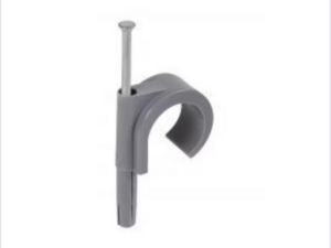 100 x MEPAC Plugclips met stalen nagel grijs voor kabel 11-15 mm Nagelklemmen