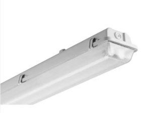 TECHNOLUX Waterdicht armatuur gesloten type methacrylaat 2x58W EVG IP65 clips kunststof