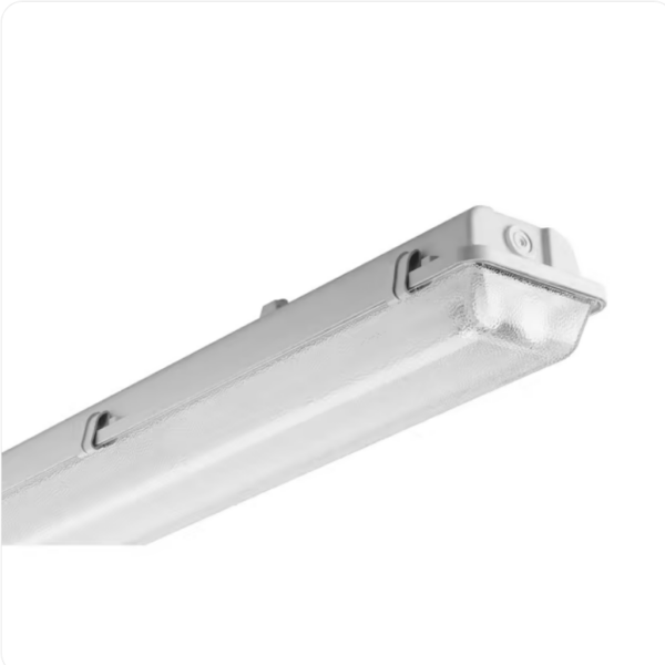 TECHNOLUX Waterdicht armatuur gesloten type methacrylaat 2x58W EVG IP65 clips kunststof