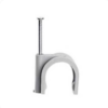 100 x Legrand Hechtklem Fixfor ronde kabel diam. 16mm -grijs- spijker 20mm