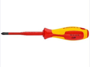 Knipex Schroevendraaier Kruis 1000 V slim Kling PZ1 80x15x107 Schroevendraaiers