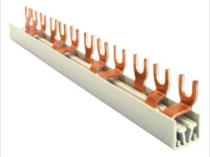 ABB Vynckier Overbruggingsrail 3Fase 16mm² 28x2P of 19x3 Lengte 1 meter 2 Fasen