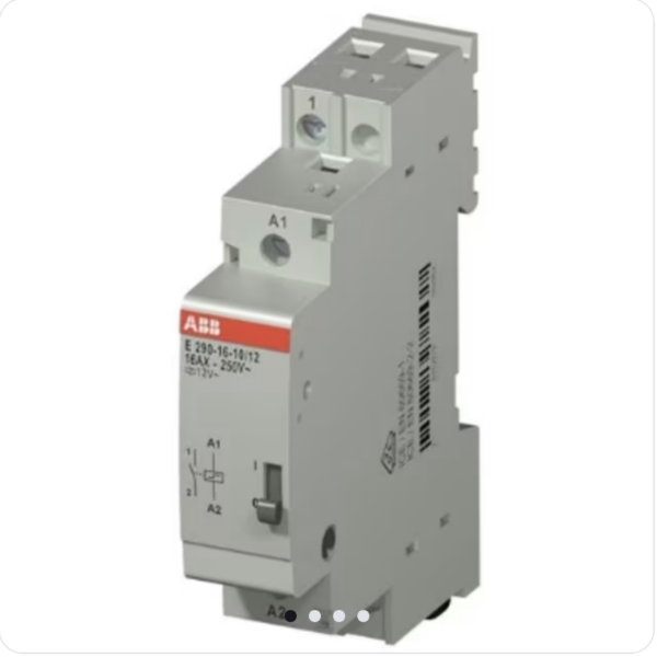 ABB Vynckier PLS Impulsschakelaar 16A 1NO 12V Teleruptoren en impulsschakelaars