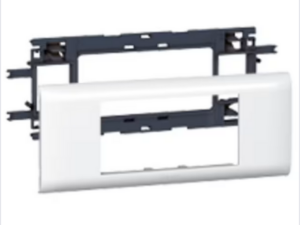 Legrand Mosaic DLP houder 4 modules deksel 65mm Legrand Design kabelgoot 35 x 80mm