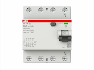 ABB Vynckier Differentieel 63 Ampère 30 mA (badkamer vochtige ruimtes) Differentieelschakelaar 4 Polig