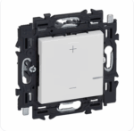Legrand Valena Next ecodimmer 2 draads 400W volledig apparaat wit met spanklauwen Valena Next Wit