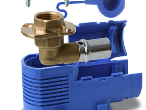 Smartpex enkele inbouwdoos sanitair met persstuk D 20 mm 1/2"F