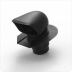 Renson Dakdoorvoer Ø180/200mm Design XL vr LEIEN daken Dakdoorvoeren