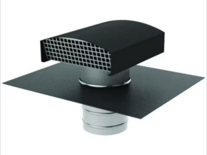 Ubbink dakdoorvoer mechanische ventilatie 420m3/h d150 antraciet Dak & Gevel