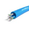 100 meter Preflex voorbedrade buis 20mm + datakabel 2x U/UTP CAT6 4P PVC rol 100m