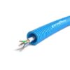 100 Meter Preflex voorbedrade buis 16mm + datakabel U/UTP CAT6 4P PVC rol 100m