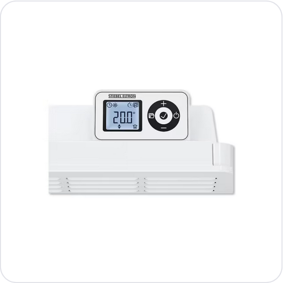 STIEBEL ELTRON Wandconvector CWM 1500 U 1,5kW geen stekker via piloot draad 450x582x100 Convectoren