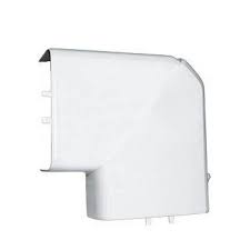 Legrand Platte hoek DLP bovenplint 75 x 20 mm wit
