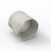 Renson 10 x Easyflex koppelstuk voor Easyflex rond Ø90 luchtkanaal