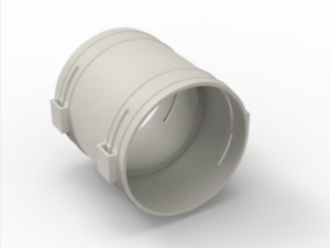 Renson 10 x Easyflex koppelstuk voor Easyflex rond Ø90 luchtkanaal