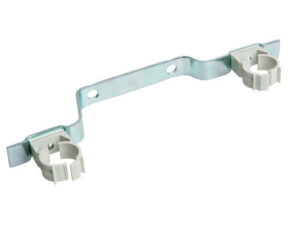 Set dubbele beugels voor rond collector diameter 3/4"-4/4" Henco collectoren 3/4