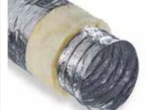 Aluminium flexibel luchtkanaal geisoleerd SONOFLEX25 L 10m diam. 152mm