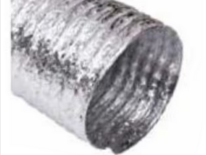 Aluminium flexibel luchtkanaal ALUDEC kl. M1 lengte 10m diameter 127mm