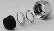 Begetube Alpex klem koppeling BINNENDRAAD 3/4 m x 16/2mm Begetube klem koppelingen