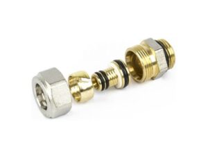 Begetube Alpex klem koppeling 3/4 M x 16/2 mm