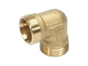 Begetube Alpex knie begetube m24 x m24 mm messing