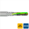 100 meter CONTROLEKABEL LIYCY PVC afgeschermd grijs genummerd Cca s3d2a3 7G0,75mm²