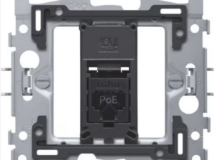 Niko RJ45-aansluiting UTP Cat. 6 klaar voor PoE++ vlakke uitvoering