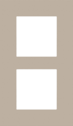 Niko Pure steel champagne coated Enkelvoudige afdekplaat (kopie) Niko Pure steel champagne coated