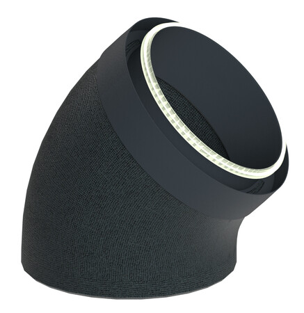 Duco DucoFlex Star geïsoleerd kanaal met koppelstuk D180 L1000 mm (kopie) Duco Ventilatiekanalen D180