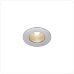SLV Belgium Patta-I LED rond DL IP65 zilver 18-3000K Led inbouwspots
