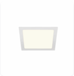 SLV Belgium Senser 24 DL LED hoekig wit 4000K Led inbouwspots