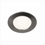 SLV Belgium Downlight DL126 LED rond metaal geborst. Led inbouwspots