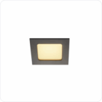 SLV Belgium FRAME BASIC 3000K mat zwart Led inbouwspots