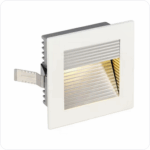 SLV Belgium Frame Curve LED inbouw 1W 3000K wit Led inbouwspots
