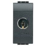 BTICINO Sleutelschakelaar Living 16 A 250 V tweepolig